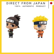 Chimi Mega Buddy Series Naruto: Umi no Iruka & Uzumaki Naruto Set, Approx. 65mm PVC Pre-painted Figu