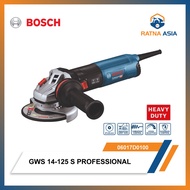 Mesin Gerinda Bosch 5" GWS 14-125 S Variable Speed Angle Grinder