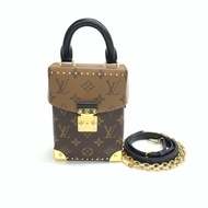 Louis Vuitton Lv 棕老花 相機 camera box 肩背包