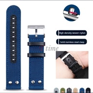 Quick Release Nylon Watch Strap High-density Braided Nylon Watch Band with Genuine Leather 20mm 22mm 24mm Universal Bracelet for Tissot for Casio