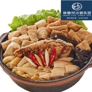 【嘉義林聰明】沙鍋菜湯底2100g+鰱魚肉100g(CAT)*1盒