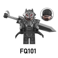 Trade Foreign Goods Fq101 Vintage Series Third-Party Gears Warriors Assembled Building Block Toy In