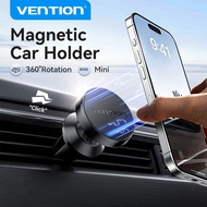Vention  Car Mount Closed Magnetic Field  Car Phone Holder with 360° Rotation for iPhone 16 15 Pro M