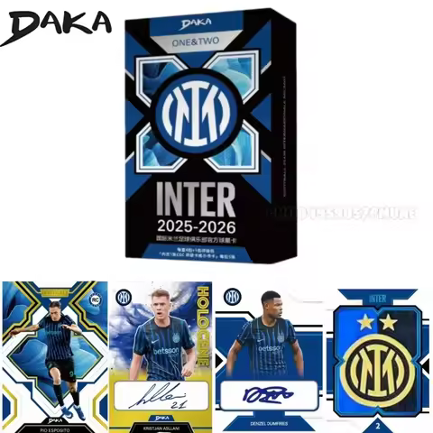 DAKA 2025-26 Inter Milan ONE&TWO F.C. INTERNAZIONALE MILANO Football Collectible Cards - Player Merc