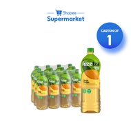 [1 Carton] Fuze Tea Mango Flavoured Green Tea Drink (12x1.5L)