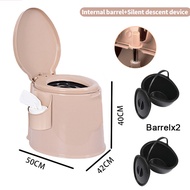 Tandas duduk mudah alih adult toilet bowl Elderly Pregnant Women Adult Seat Toilet Indoor Plastic Toilet 马桶