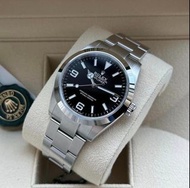全新 ROLEX 勞力士 探險家型 EXPLORER 36mm 黑色 124270-0001