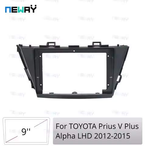 For TOYOTA Prius V Plus Alpha LHD 2012-2015 car stereo installation frame GPS navigation installatio