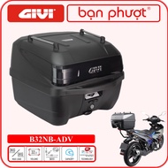 Givi B32NB-ADV BOLD ADVANCE Rear Case- Genuine Givi Box 32L Upgraded Model Rear Motorcycle - Traveler