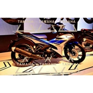 Yamaha Y15 Y15zr Body Cover Stripe Sticker Red blue Exciter gp 2015