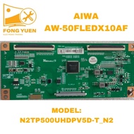 AIWA TV TCON BOARD AW-50FLEDX10AF