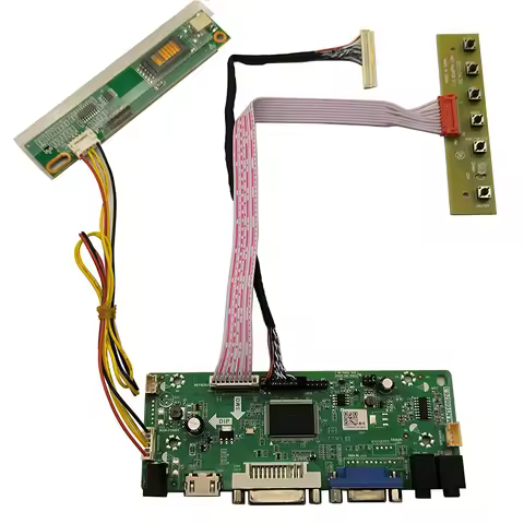 Control Board Kit for B154EW08 V0 HW0A HW2A HW3A HW8A V1 HDMI+DVI+VGA LCD LED Screen Controller Boar