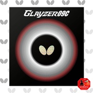 Butterfly Table Tennis Rubber Glazier 09C - Soft, Sticky High Tension, Red (006), Ultra Thick 06110 