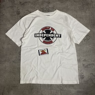 Kaos INDEPENDENT X BEAMS japan logo tees original kaos skateboard powell baker birdhouse bitch zorla