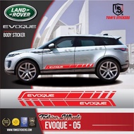 👍👍 LAND ROVER EVOQUE CAR BODY STICKER SET EVOQUE - 05
