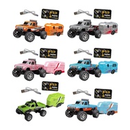 [mcfsnzwtxz1bw] 1:64 RC Crawler Car Simulated Climbing Car USB Charging Hobby Grade with Headlights 