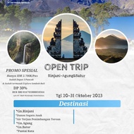 open Trip gunung Rinjani 