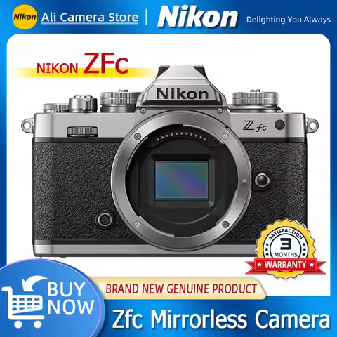 Nikon Z fc Zfc DX-Format Mirrorless Camera Digital Camera Optional NIKKOR Z DX 16-50mm f/3.5-6.3 VR 