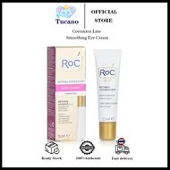 NEW RoC Retinol Eye Cream for Dark Circles & Puffy Eyes Lighten melanin15ml ครีมบำรุงรอบดวงตา ริ้วรอ