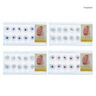 【CH*】 10pcs Box 2mm Dental Colorful Crystal Tooth Fashion Jewelry Gem Decor with Box