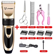 (Exclusive for Long Fur Pet) Professional Hair Grooming Clipper Kit LANGBA For Dog Rabbit Cat Hair T