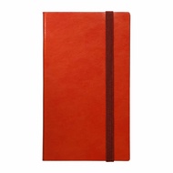 Japan MARK'S Edit Square Eye Notebook/With Straps/B7/Apricot Orange eslite