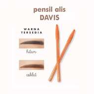 DAVIS Eyebrow Pencil - Drawing Eyebrow Pencil - Original Davis Black / Brown Eyebrow Pencil Cosmetic