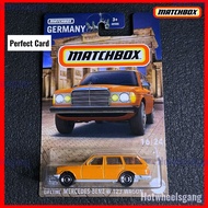 Matchbox Mercedes Benz W123 Wagon 1980 Orange Model 2025 Collection Series Mercedes W123 Wagon Keret