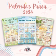 2024 Wall Calendar/2024 Calendar/Fasting Calendar