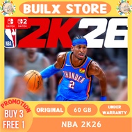 NBA 2K26 - Nintendo Switch 1-2 [Permainan Muat Turun Digital / Digital Download Games]