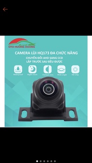 Camera Lùi Lề Ô Tô HQ173 Đa Năng Chuyển Đổi AHD/CCD