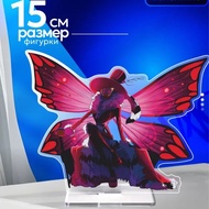 Standee Hazbin Hotel mica model of Valentino Val character 15cm high to decorate study desk as a gif