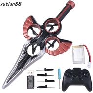 XUTIAN88WL Remote Control Aircraft, EPP Foam Gravity Sensing Four Motor Helicopter Toy, Rechargeable