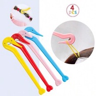 4pcs Disposable Hair Tie Cutter, No Damage To Hair, Anti-Pulling, Disposable Hair Band Cutter, Hair 