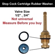 Stop Cock Cartridge Rubber Washer | Stop Cock Stopper Washer | TAP STOPPER | BRASS TAP STOPPER