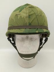 出售-全新越戰美軍米切爾迷彩M1鋼盔雙面迷彩盔布 (非 M16 AK 刺刀 防毒面具 解放軍 國軍 德軍 日軍)