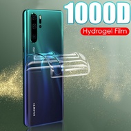 Full Cover Back Soft Hydrogel Film for Huawei P40 P30 P20 Lite Mate 30 Pro Nova 5T 7i  7 Se 8 9 Honor 50 Pro Y9 Y7 Pro 2019 Y5P Y6P Y9a Y9 Prime Screen Protector Film