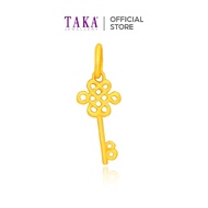 TAKA Jewellery 916 Gold Pendant Key