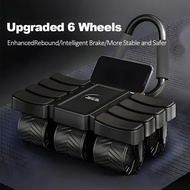 FUYOGI Abdominal Rollers Wheel Automatic Rebound Muscle Elbow Support Exerciser Fitness