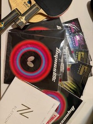 (少量現貨)  Donic x 張繼科 球拍 (J1 J2 J3膠皮) D09c D64  DNA 