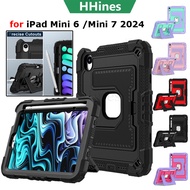 HHines Case for IPad Mini 2024 Mini 7 A2993 A2995 A2996 A17 Pro IPad Mini 6th Generation 2021 A2568 