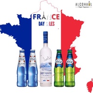 [France Day Sales] Grey Goose Vodka x1, Kronenbourg 1664 Blanc x2, Kronenbourg 1664 x2