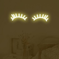 Eyelashes 霓虹燈 LED發光字 母親節畢業禮物床頭燈客制化手作