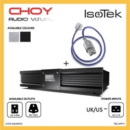 IsoTek Evo3 Aquarius UK/US Power Conditioner + Isotek Premier C19 Power Cord