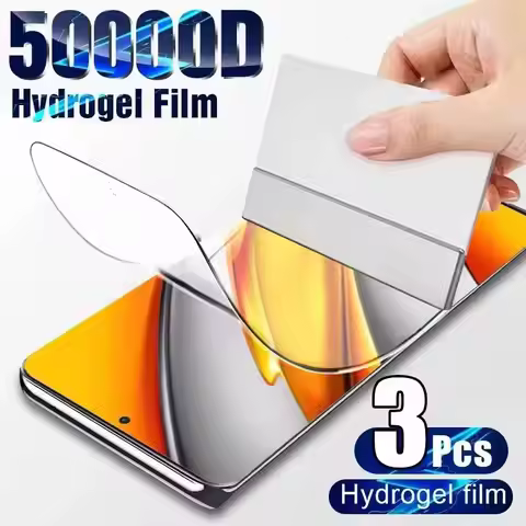 1-4Pcs Hydrogel Film For Xiaomi Redmi Note 15 Pro 14 13 12 11 10 9 11S Poco M7 X7 F7 M6 X6 X5 F6 F5 