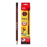 [DOZEN] HB M&G AWP308D7 PENCIL HB M&G SUPER PENCIL/ FREE SHARPNERhero + ERASER