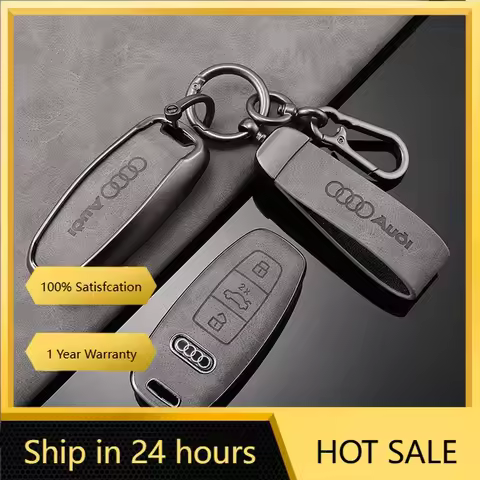 2025 Hot Soft TPU Car Remote Key Case Cover Keyless Protection Shell Fob for Audi A3 A4 B9 A6 A7 4K 