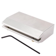 [kwbyle] Guitar Fret Press Tool with Screws Fret Press Block Slanted Edge for Luthiers, Workshop, Re