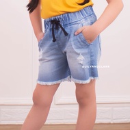 LILY AND CLARK JC02 SHORT JEANS/HOT PANTS BASIC FOR GIRLS LIGHT BLUE