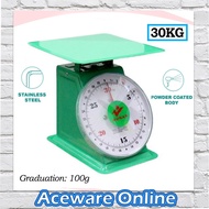 30Kg 40Kg Spring Dial Scale Weighing Balance Kitchen Scale Timbang